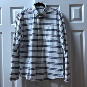 Men’s Frank & Oak Striped button down size medium